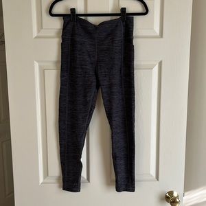 Victoria Secret side pocket legging, size 10, purple